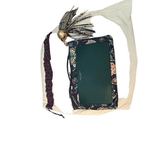 TORY BURCH Elegant Green Floral Women's Bag - Picture 8 of 10